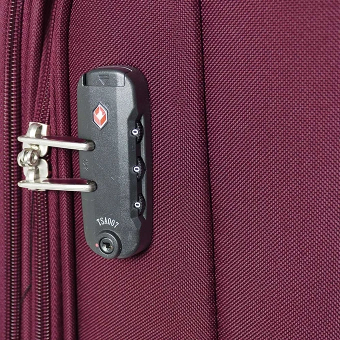 Gabol Zambia Trolley Large 79 Burgundy 7 Gabol Zambia Trolley Large 79 Burgundy - Afbeelding 5