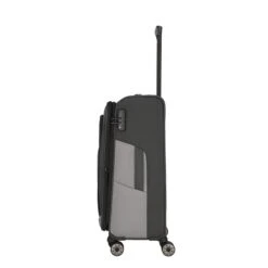 Travelite Viia 4 Wheel Trolley M Expandable Anthracite -Samsonit Koffers Winkel image 107