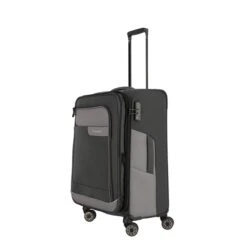 Travelite Viia 4 Wheel Trolley M Expandable Anthracite -Samsonit Koffers Winkel image 110