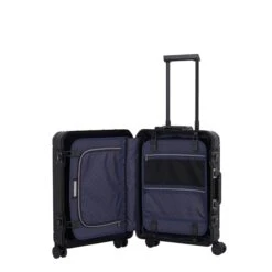 Travelite Next Aluminium 4 Wiel Trolley S Black -Samsonit Koffers Winkel image 1124