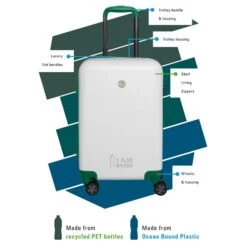 Princess Traveller I'm Green Atlantic Large White -Samsonit Koffers Winkel image 1153