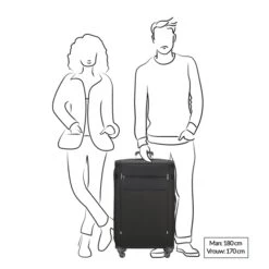 Samsonite Citybeat Spinner 55 + 78 Set Black -Samsonit Koffers Winkel image 129