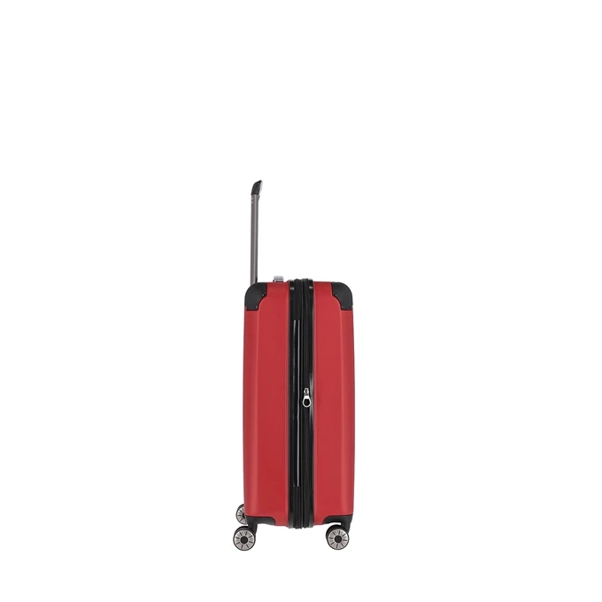 Travelite City 4 Wiel Trolley M Expandable Red 5 Travelite City 4 Wiel Trolley M Expandable Red - Afbeelding 3