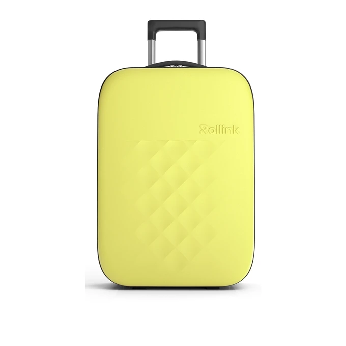 Rollink Flex Vega II Opvouwbare Handbagage Koffer Yellow Iris 6 Rollink Flex Vega II Opvouwbare Handbagage Koffer Yellow Iris - Afbeelding 4