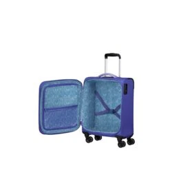 American Tourister Pulsonic Spinner 55 EXP Soft Lilac -Samsonit Koffers Winkel image 151