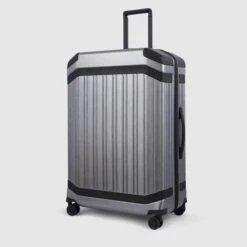 Piquadro PQ-Light Premium Big Size Spinner 75 Grey-black -Samsonit Koffers Winkel image 1607