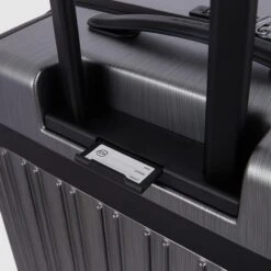 Piquadro PQ-Light Premium Big Size Spinner 75 Grey-black -Samsonit Koffers Winkel image 1610