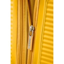 American Tourister Soundbox Spinner 67 Expandable Golden Yellow -Samsonit Koffers Winkel image 1625