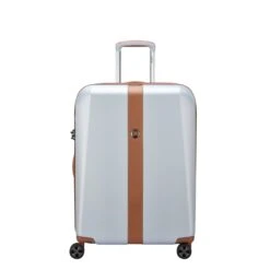 Delsey Promenade Hard 2.0 Expandable Trolley 66 Argent
