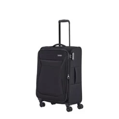 Travelite Chios 4 Wiel Trolley M Black -Samsonit Koffers Winkel image 173