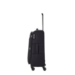 Travelite Chios 4 Wiel Trolley M Black -Samsonit Koffers Winkel image 176