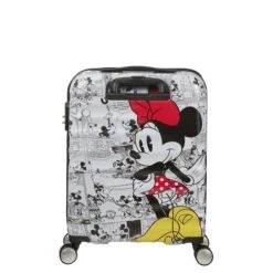 American Tourister Wavebreaker Disney Spinner 55 Minnie Comics White -Samsonit Koffers Winkel image 1848
