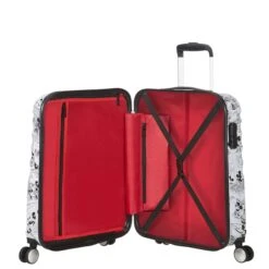 American Tourister Wavebreaker Disney Spinner 55 Minnie Comics White -Samsonit Koffers Winkel image 1851