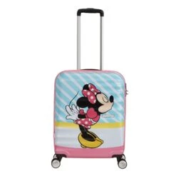 American Tourister Wavebreaker Disney Spinner 55 Minnie Pink Kiss
