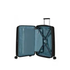 American Tourister Aerostep Spinner 67 Exp Black -Samsonit Koffers Winkel image 2232