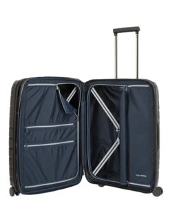 Travelite Air Base 4 Wiel Trolley M Expandable Anthracite -Samsonit Koffers Winkel image 2275