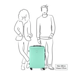 Princess Traveller PT-01 Medium Trolley Pacific Mint -Samsonit Koffers Winkel image 2277