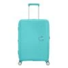 American Tourister Soundbox Spinner 67 Expandable Poolside Blue -Samsonit Koffers Winkel image 2366