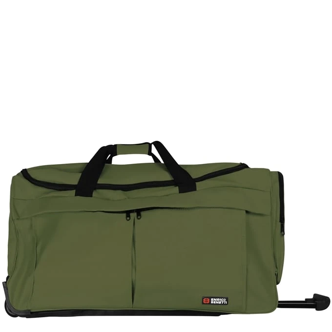 Enrico Benetti Amsterdam Wheel Bag 75 Olive 3 Enrico Benetti Amsterdam Wheel Bag 75 Olive