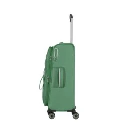 Travelite Miigo 4 Wheel Trolley M Expandable Green -Samsonit Koffers Winkel image 403