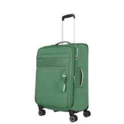 Travelite Miigo 4 Wheel Trolley M Expandable Green -Samsonit Koffers Winkel image 405