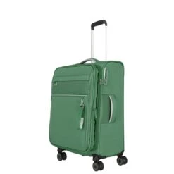 Travelite Miigo 4 Wheel Trolley M Expandable Green -Samsonit Koffers Winkel image 406