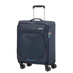 American Tourister Summerfunk Spinner 55 Expandable Navy -Samsonit Koffers Winkel image 466