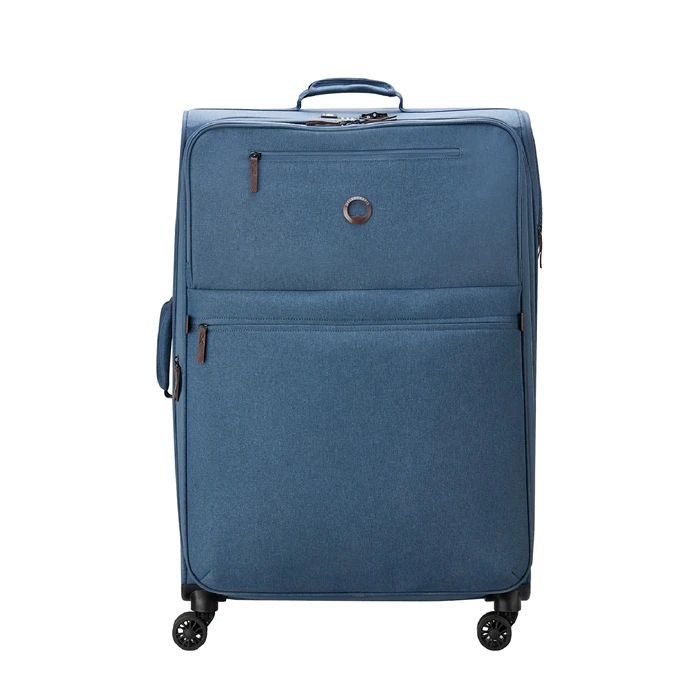 Delsey Maubert 2.0 Large Trolley 4-Wheel Expandable 80 Blue 3 Delsey Maubert 2.0 Large Trolley 4-Wheel Expandable 80 Blue