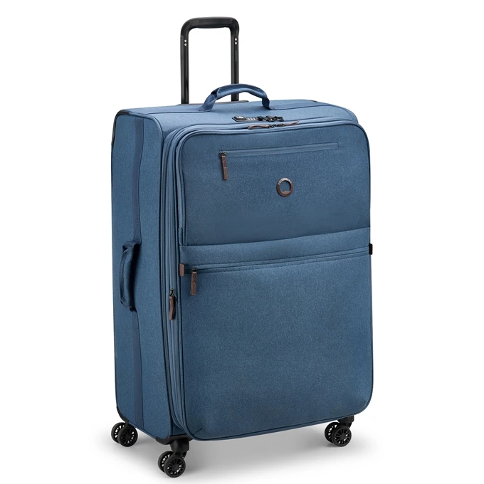 Delsey Maubert 2.0 Large Trolley 4-Wheel Expandable 80 Blue 5 Delsey Maubert 2.0 Large Trolley 4-Wheel Expandable 80 Blue - Afbeelding 3