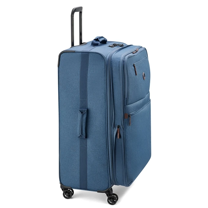 Delsey Maubert 2.0 Large Trolley 4-Wheel Expandable 80 Blue 6 Delsey Maubert 2.0 Large Trolley 4-Wheel Expandable 80 Blue - Afbeelding 4