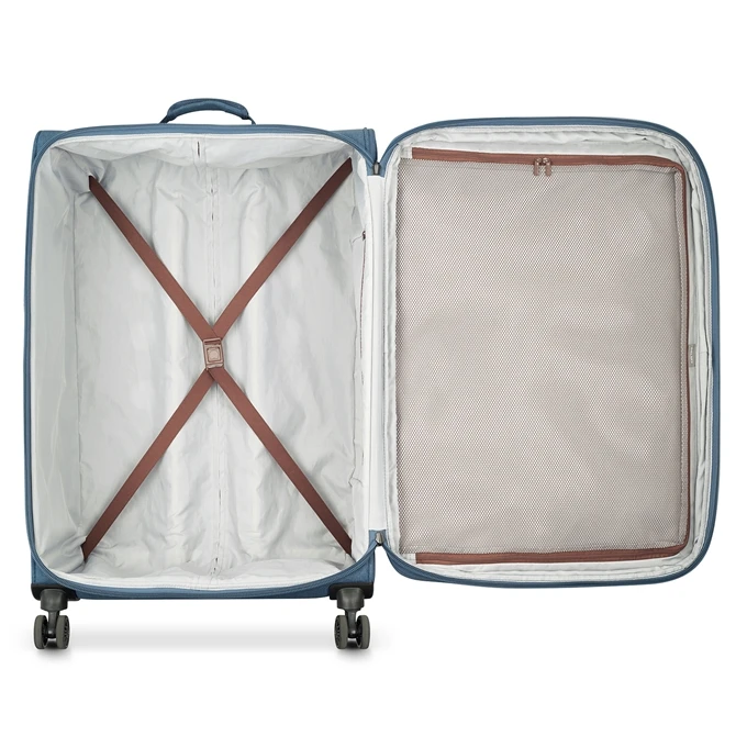 Delsey Maubert 2.0 Large Trolley 4-Wheel Expandable 80 Blue 8 Delsey Maubert 2.0 Large Trolley 4-Wheel Expandable 80 Blue - Afbeelding 6