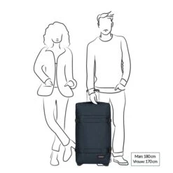 Eastpak Transit'R L Triple Denim -Samsonit Koffers Winkel image 844