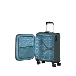 American Tourister Pulsonic Spinner 55 EXP Dark Forest -Samsonit Koffers Winkel image 917