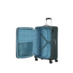 American Tourister Pulsonic Spinner 81 EXP Dark Forest -Samsonit Koffers Winkel image 970